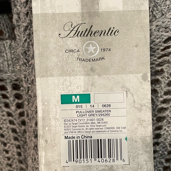 Converse Pullover Knit Sweater - Picture 7 of 8